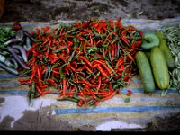 C09B04S27 06 : ティンプー, ブータン, 市場, 野菜