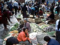 C09B04S57 13 : ブータン, 市場, 野菜