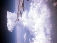 C10B01S04 04 : 航空写真, 関空・ニューデリー, 雄大積雲, 雲