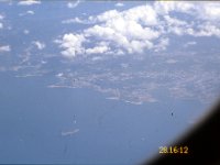 C10B01S05 03 : 積雲, 航空写真, 関空・ニューデリー