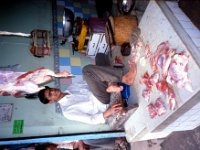 C10B02S06 18 : インド, ボパール, 公害都市, 肉屋