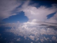 C10B02S19 02 : ニューデリー・カトマンズ, 航空写真, 雄大積雲
