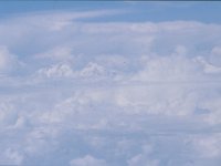 C10B02S32 05 : カトマンズ・ニューデリー, カナトコ雲, マナスル三山, 航空写真, 雄大積雲, 雲, 雲海
