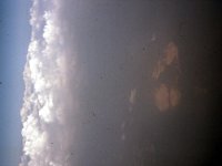 C08B05S02 04 : スモッグ, 積雲, 航空写真, 関空・北京