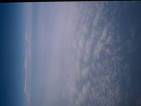 C08B05S02 07 : スモッグ, 積雲, 航空写真, 関空・北京