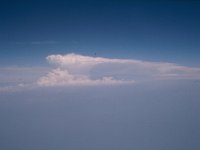 C08B05S02 11 : スモッグ, 積雲, 航空写真, 関空・北京