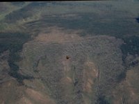 C08B05S18 11 : ウランバートル・ハトガル, モンゴル, 森林破壊, 航空写真