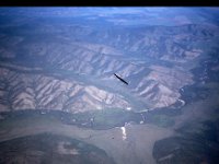 C08B05S18 14 : ウランバートル・ハトガル, モンゴル, 森林破壊, 航空写真