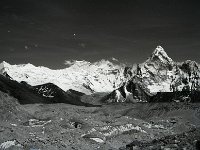 C01B13P07 06 : アマダブラム クンブ デブリ氷河 ヌプツェ 氷河