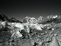 C01B15P08 22 : アイスピナクル クンブ デブリ氷河 ベースキャンプ 氷河