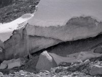 C02B05P18 10 : クンブ ツォラツォ 氷河底 No.10氷河