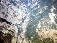 C02B03S0B 20 : カトマンズールクラ, ミッドランド, 崩壊地形, 河川地形, 航空写真