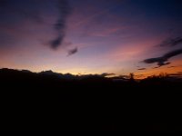 C10B02S24 12 : ポカラ, マナスル三山, 朝焼け, 雲