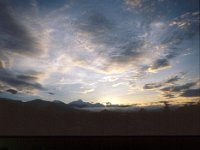 C10B02S24 14 : ポカラ, マナスル三山, 朝焼け, 雲