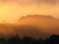 2008 10 02N01 020 : ポカラ 朝焼け 朝焼け雲 朝霧