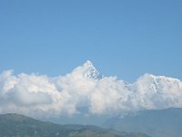 2008 10 08N02 027 : ポカラ マチャプチャリ 国際山岳博物館 積雲