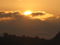 2008 10 09N01 023 : ポカラ 夕日 夕焼け 雲