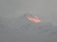 2008 10 15N01 010 : アンナプルナ ポカラ 二峰 朝焼け