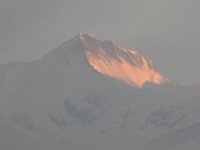 2008 10 15N01 011 : アンナプルナ ポカラ 二峰 朝焼け