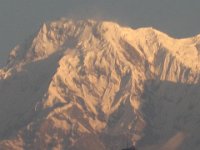 2008 10 21N01 007 : アンナプルナ ポカラ 南峰 朝焼け