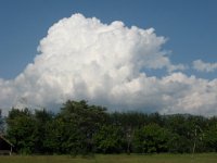 2008 10 22N03 040 : ポカラ 国際山岳博物館 積雲