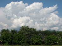 2008 10 24N02 032 : ポカラ 偏西風 国際山岳博物館 雄大積雲