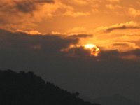 2008 10 27N01 023 : ポカラ 朝日 朝焼け 雲
