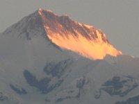 2008 11 02N01 022 : アンナプルナ ポカラ 二峰 朝焼け