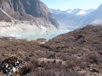 2008 11 24N01 071 : ツラギ氷河調査 氷河湖末端地域 第６日目 p１周辺