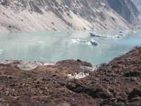 2008 11 24N01 077 : ツラギ氷河調査 氷河湖末端地域 第６日目 p１周辺