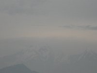 2008 12 20N01 012 : アンナプルナ ポカラ 南峰 国際山岳博物館 大気汚染 霞