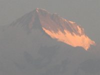 2008 12 27N01 006 : アンナプルナ ポカラ 二峰 朝焼け