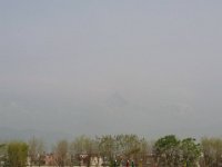 2010 03 03R01 011 : アンナプルナ ポカラ 国際山岳博物館 大気汚染 著しいスモッグ