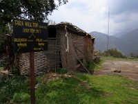 R1058453  Exif JPEG PICTURE : アンナプルナ, セティ川, タラ・ヒル・トップ, ネパール, ポカラ, 山小屋