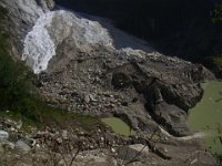 R1058808  Exif JPEG PICTURE : アンナプルナ, ガプチェ氷河, ガプチェ氷河湖, シクリス, ネパール, マディ川