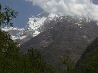R1058912  Exif JPEG PICTURE : アンナプルナ, シクリス, ネパール, マディ川, ラムジュン・ヒマール, 雲
