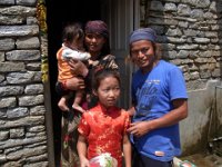R1059383  Exif JPEG PICTURE : アンナプルナ, シクリス, ネパール, ポカラ, 民家