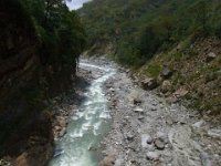 R1059412  Exif JPEG PICTURE : アンナプルナ, シクリス, ネパール, ポカラ, 橋, 河川地形