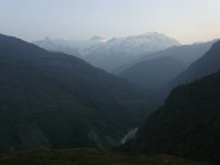 R1059471  Exif JPEG PICTURE : Ⅱ峰, Ⅳ峰, アンナプルナ, タンティン, ネパール, ポカラ, マディ川