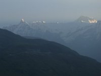 R1059501  Exif JPEG PICTURE : Ⅱ峰, Ⅳ峰, アンナプルナ, タンティン, ネパール, ポカラ, マディ川