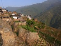 R1059531  Exif JPEG PICTURE : アンナプルナ, タンティン, ネパール, ポカラ, マディ川, 民家