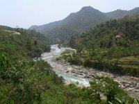 R1059628  Exif JPEG PICTURE : ネパール, ポカラ, マディ川, 河川地形