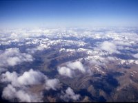 C04B02S10 04 : チベット, 成都ーラサ, 航空写真, １９８０年チベット科学討論会